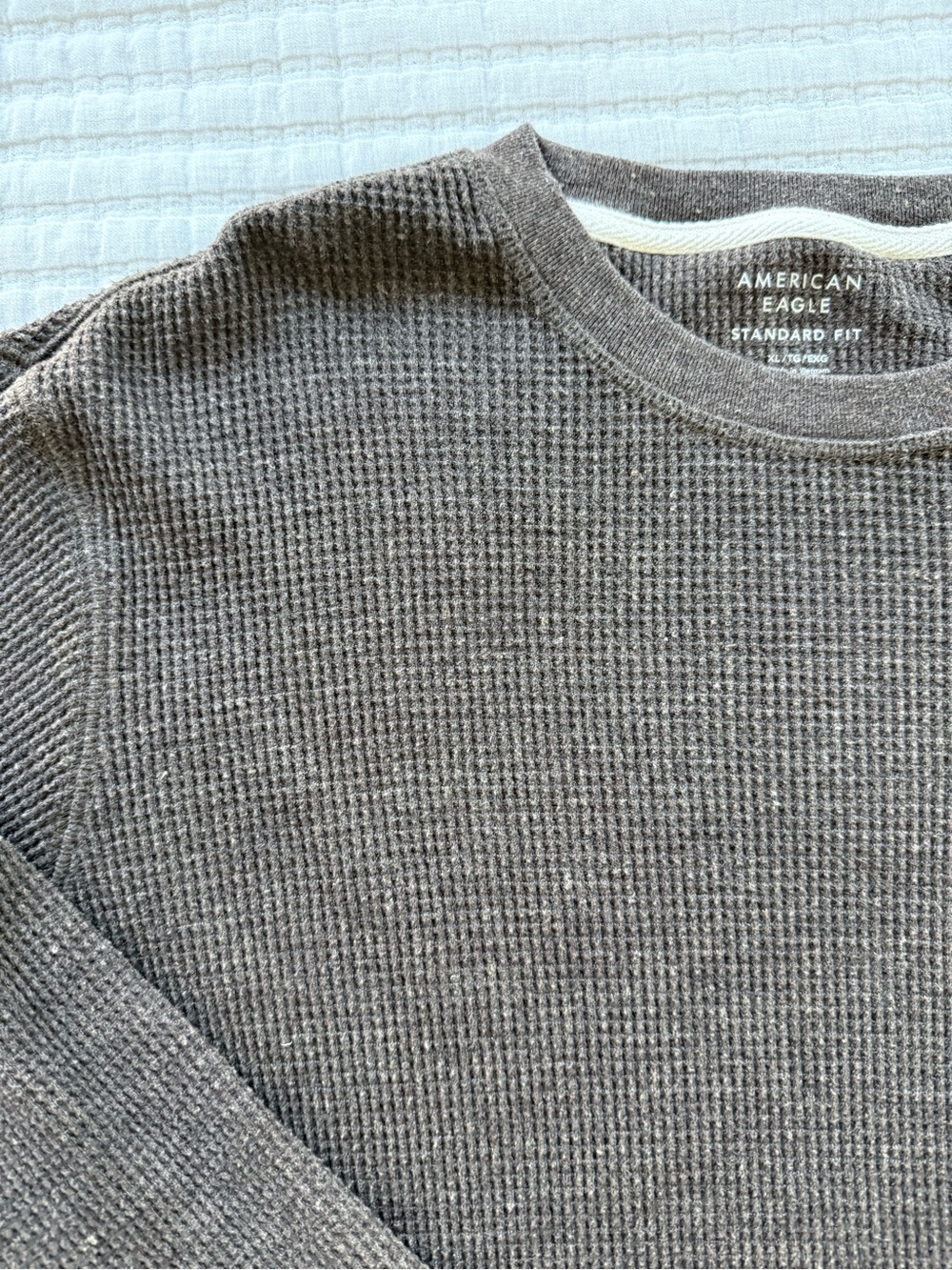 American Eagle Outfitters Waffle Crewneck Sweater